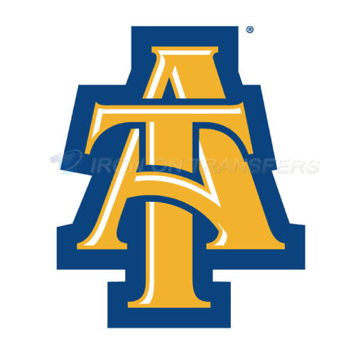 North Carolina A T Aggies Iron-on Stickers (Heat Transfers)NO.5483